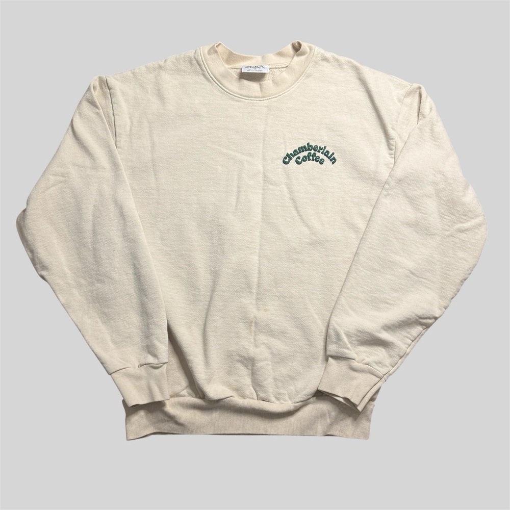 Chamberlain Coffee Women's Cream and Tan Sweatshirt